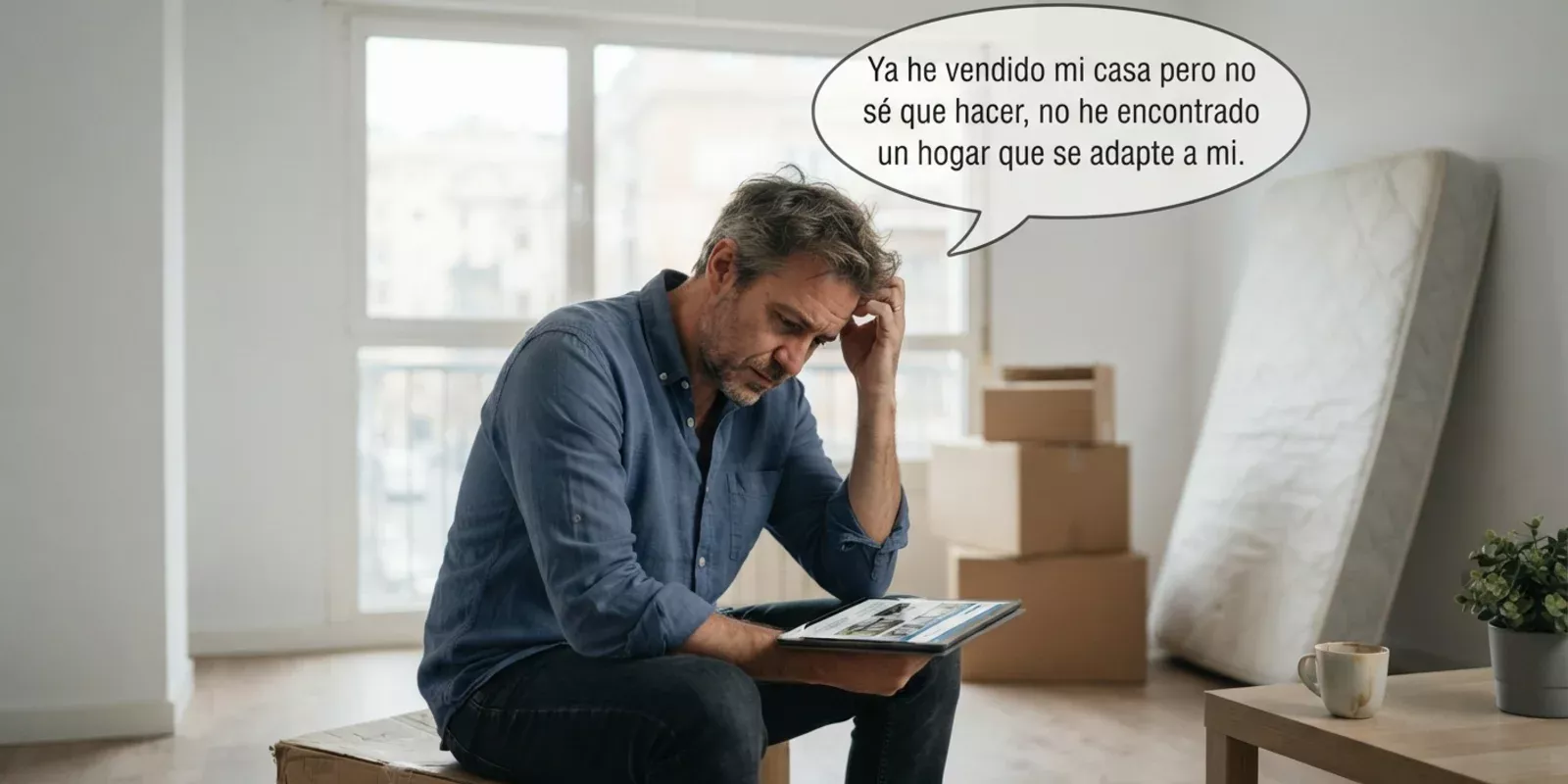 ¿Qué pasa si vendo mi piso antes de encontrar mi nueva vivienda?