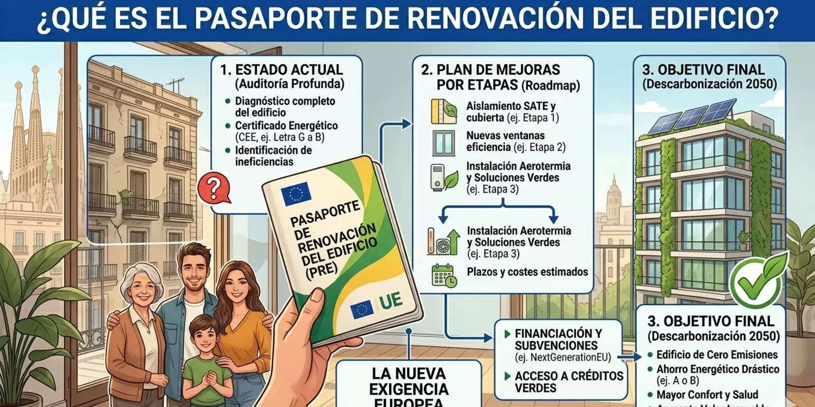 Pasaporte de Renovación: Eficiencia Energética en Edificios