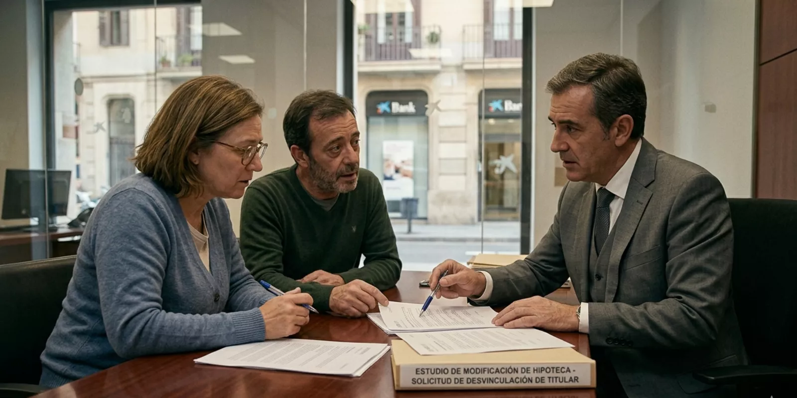 Divorcio y hipoteca: ¿Qué pasa si el banco no acepta quitar a uno de los titulares?