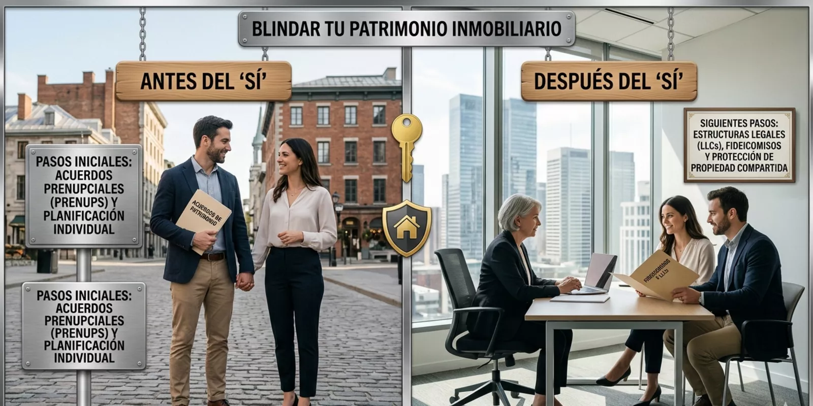 Blindaje del Patrimonio Inmobiliario en el Matrimonio