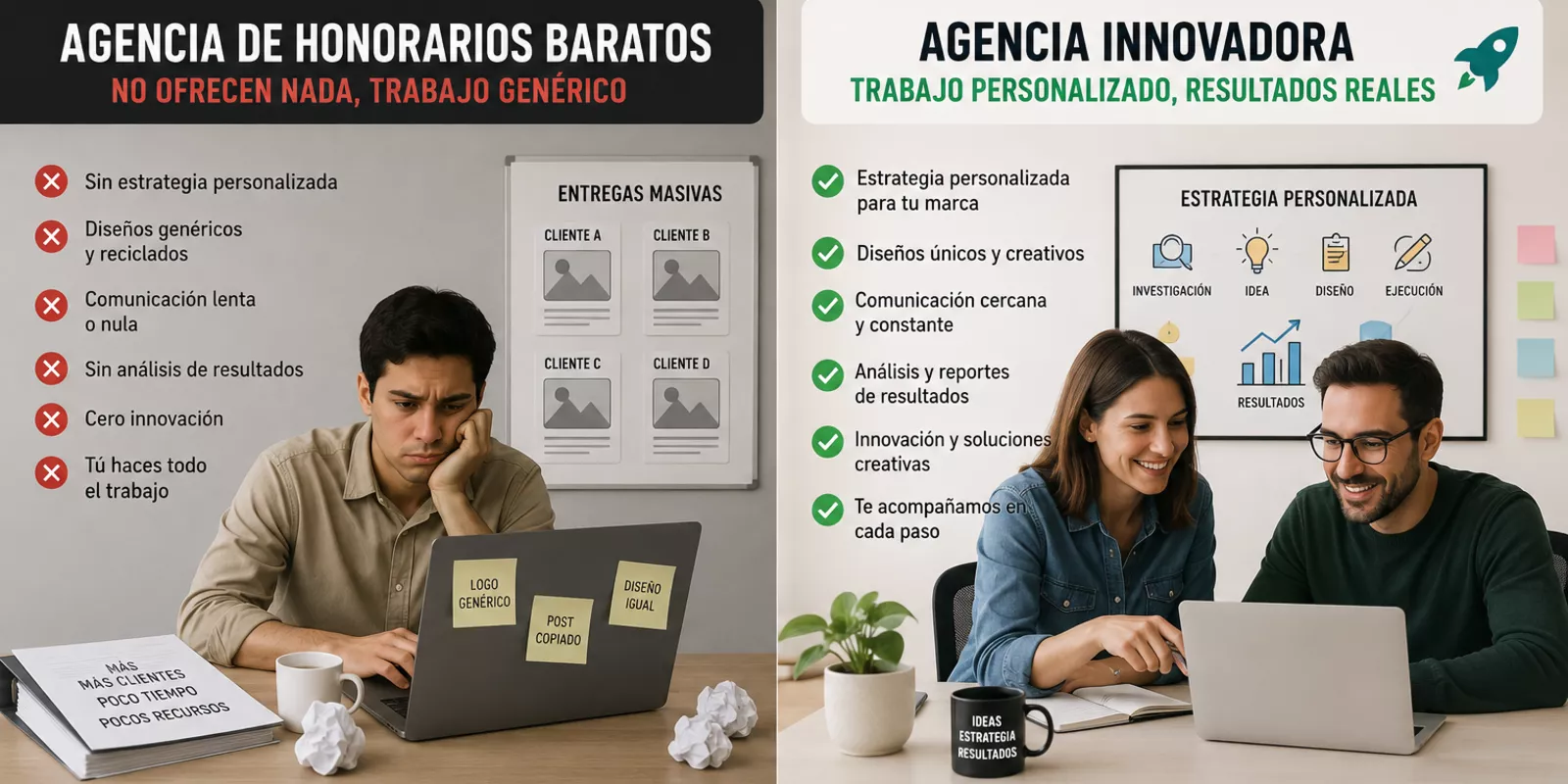 Agencias Inmobiliarias: Tarifa Plana vs. Servicio Personalizado