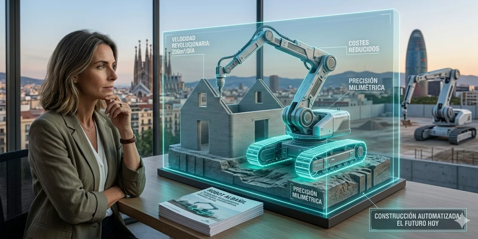 Revolución en la construcción: el Robot Albañil