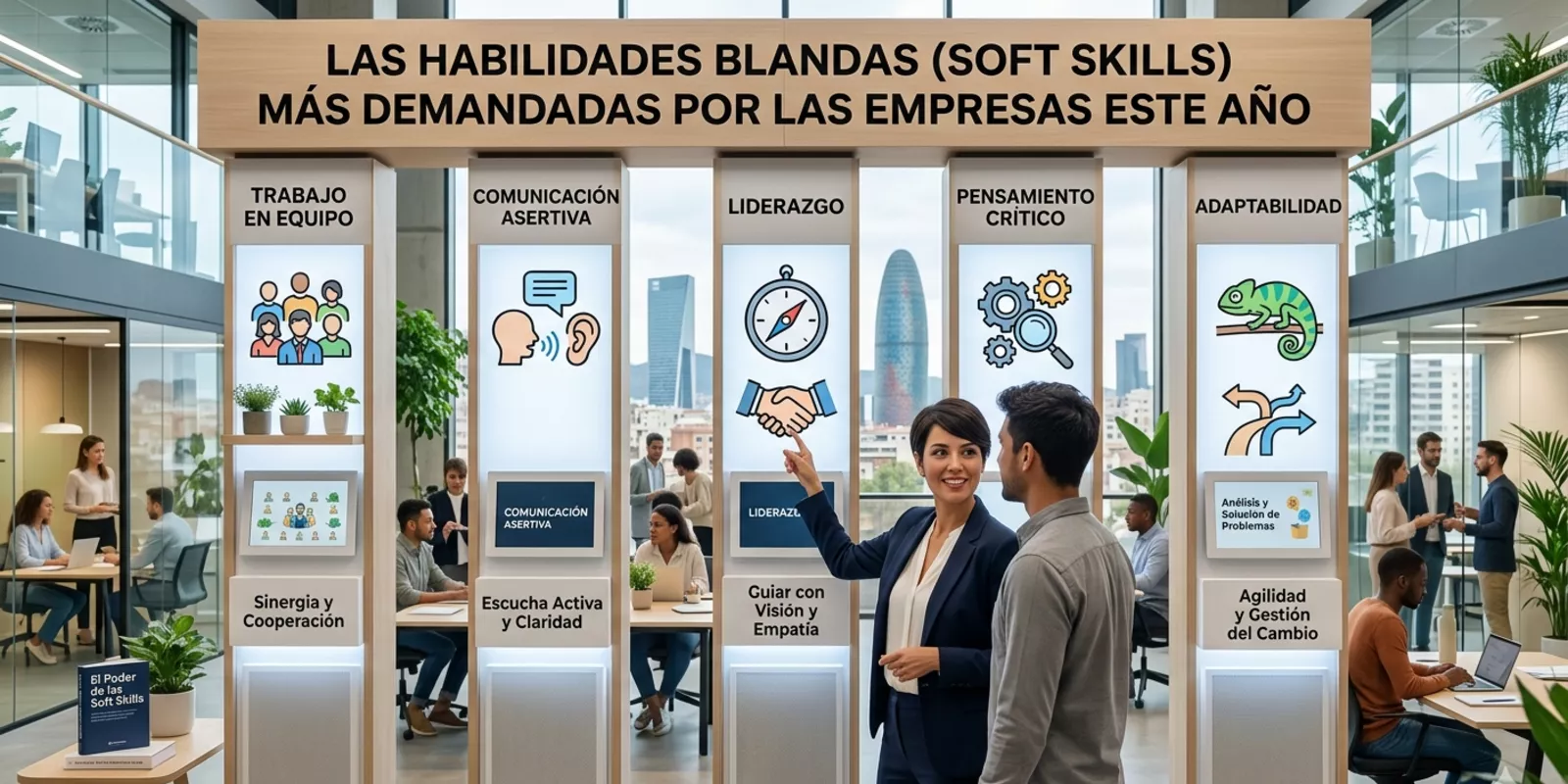 Las habilidades blandas (soft skills) más demandadas por las empresas este año
