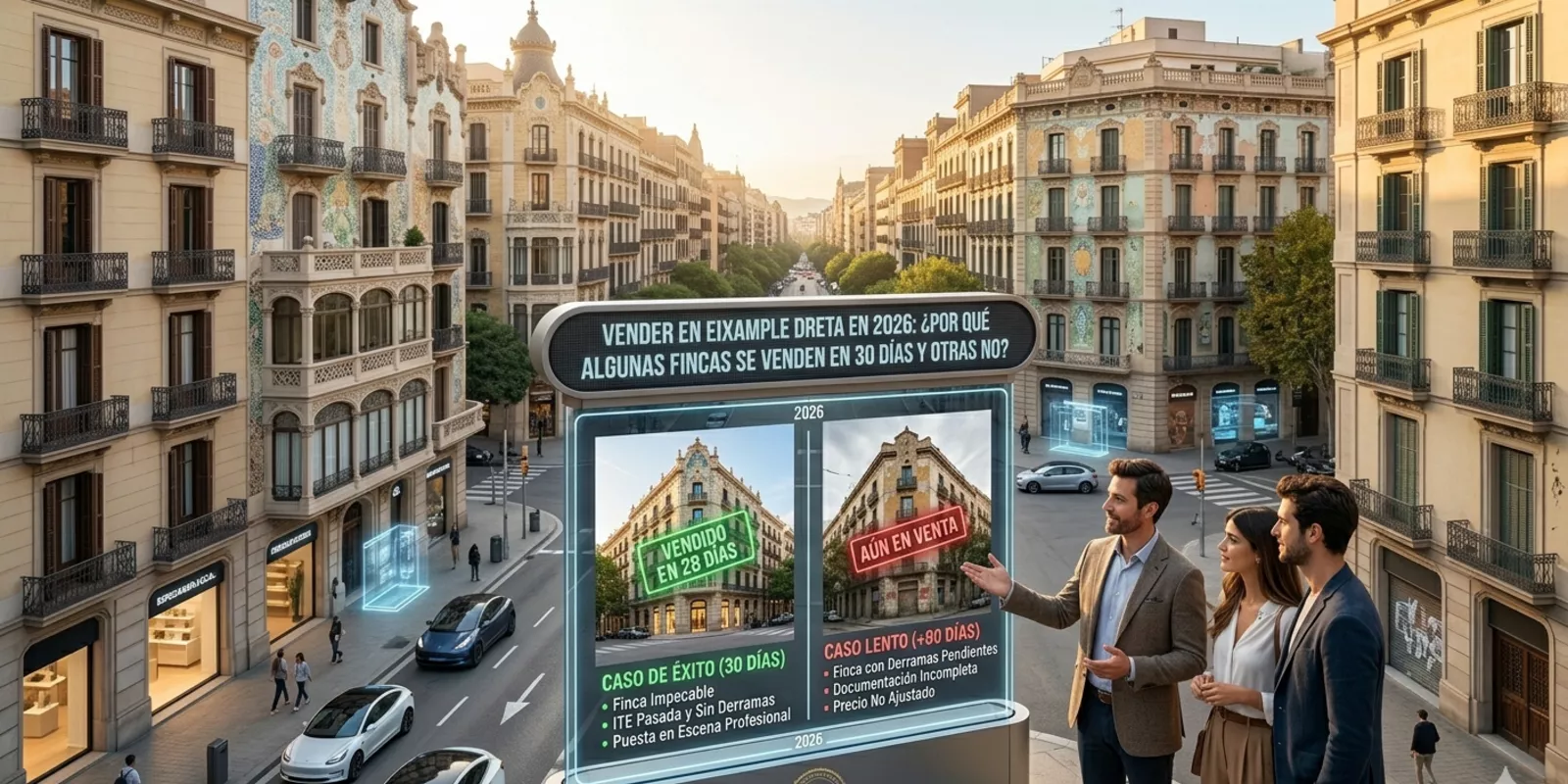 Estrategias para Vender Rápido en Eixample Dreta