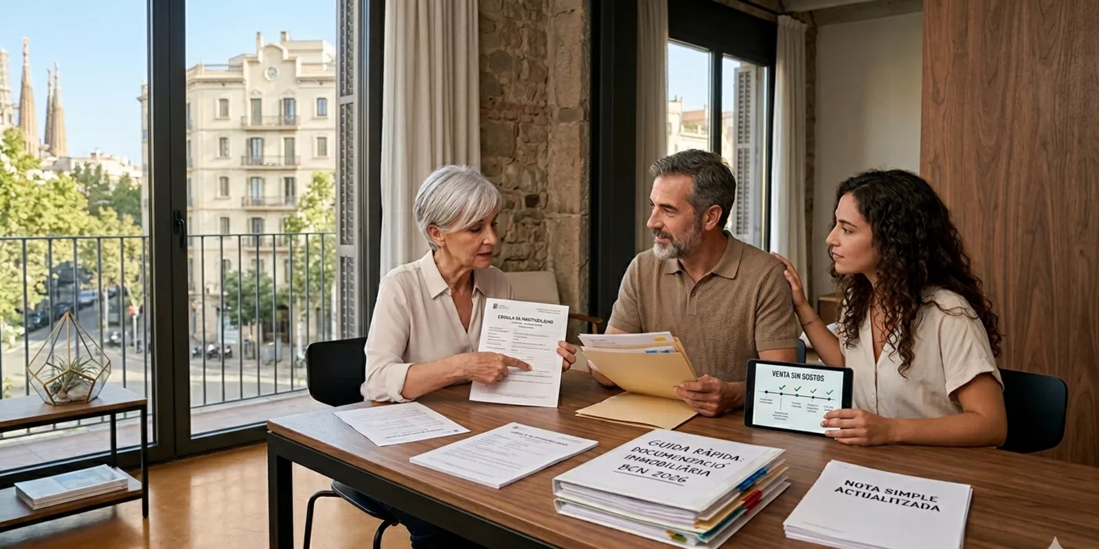 Documentación clave para vender tu piso en Barcelona