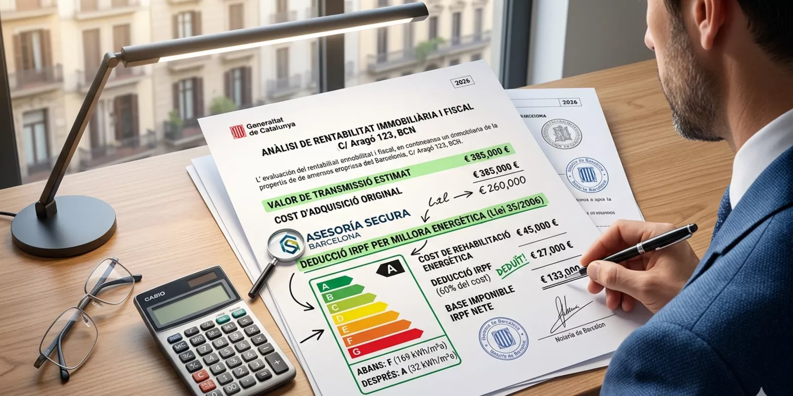 Rehabilitación energética: Rentabilidad en Barcelona