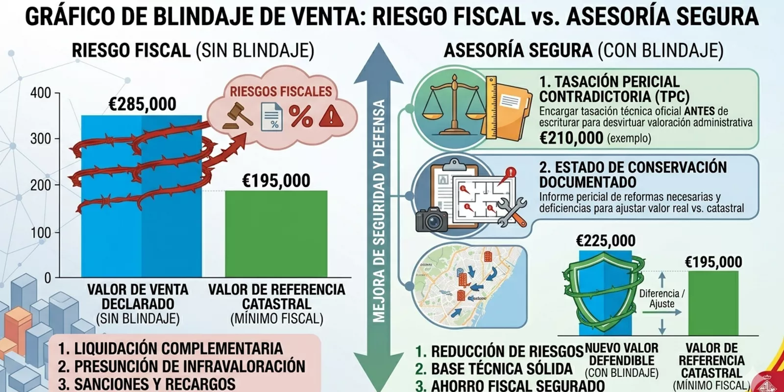 Blindar tu venta inmobiliaria eficazmente