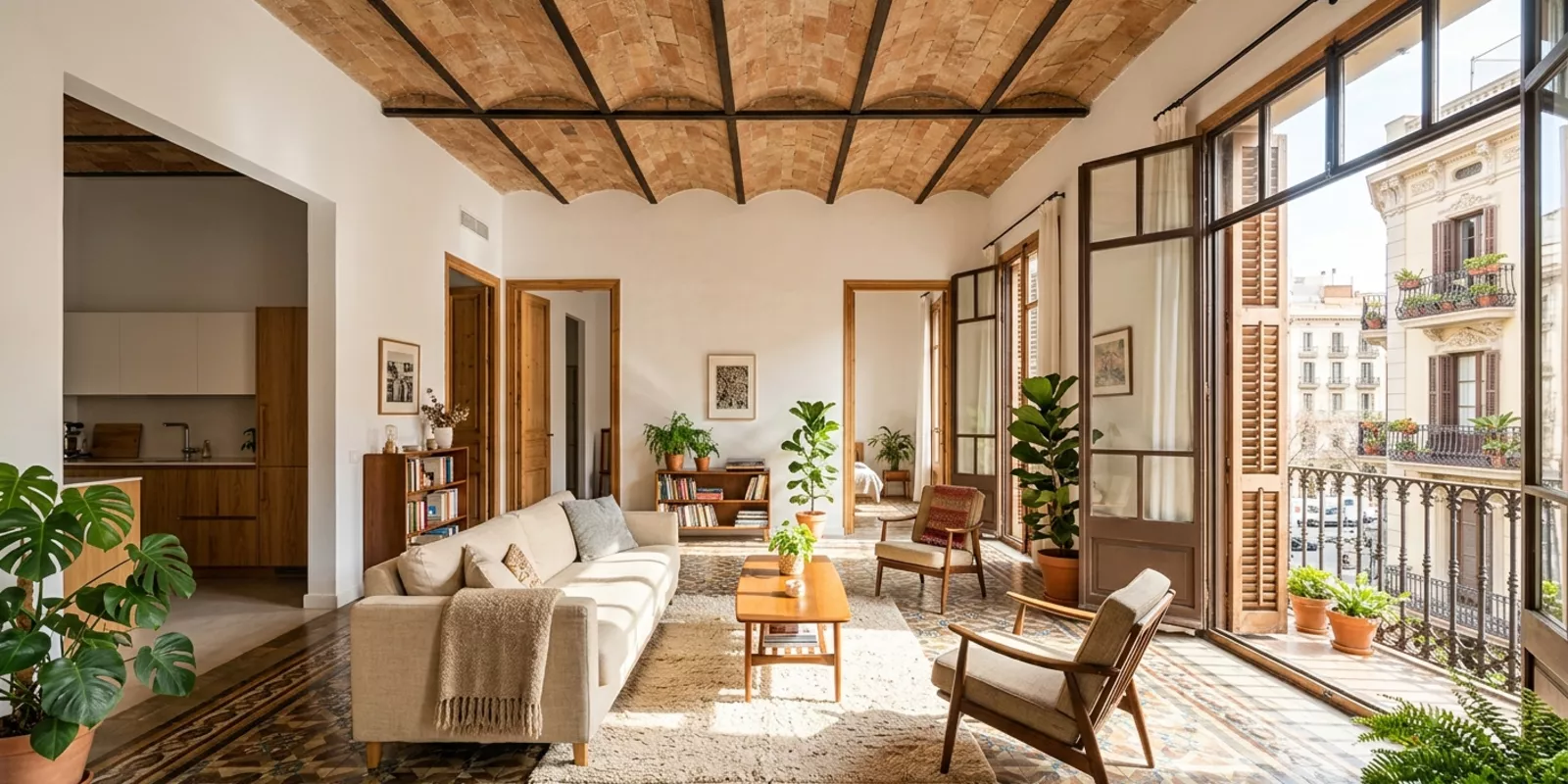 El renacimiento del diseño mediterráneo en las viviendas del Eixample