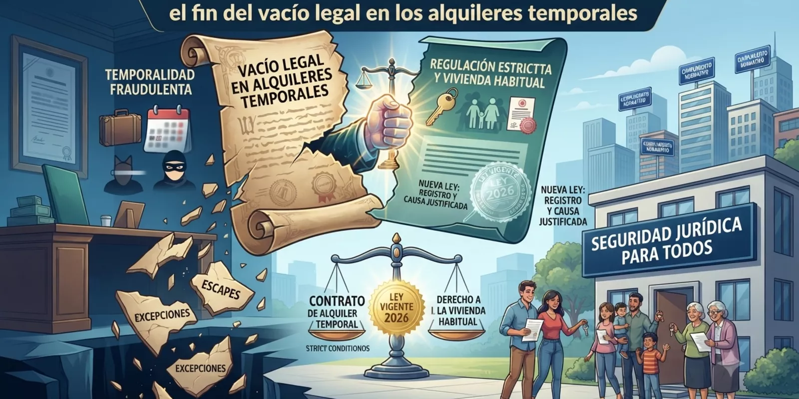 Regulación de Alquileres Temporales en España 2026
