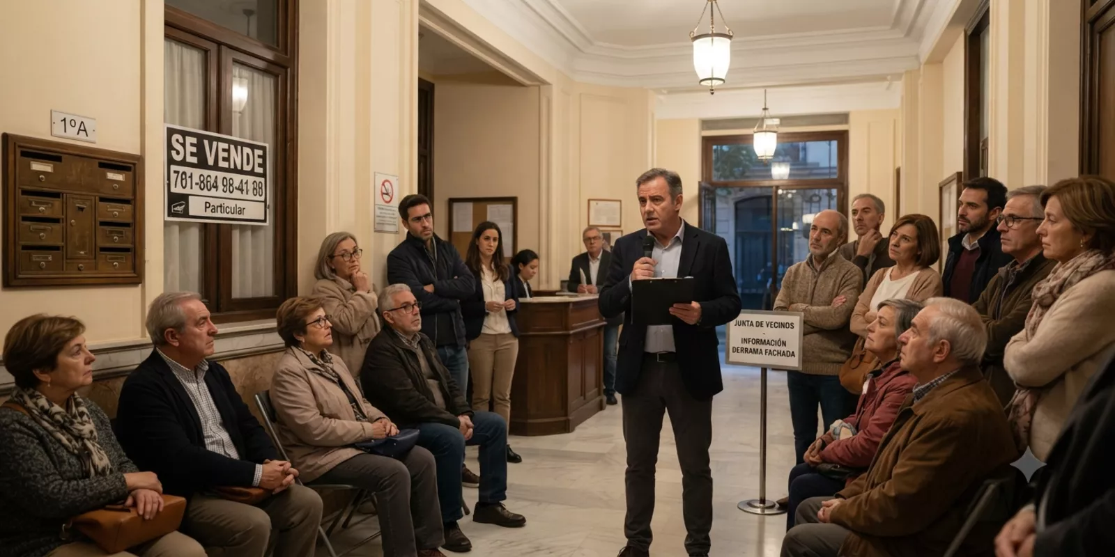 Cómo vender un piso con derrama pendiente